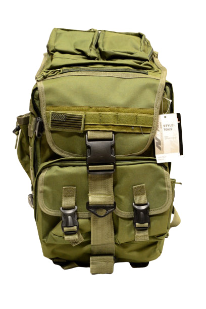 army green hiking backpack Canvas Travel for Men Canvas EDC Backpack Mens Canvas Backpack only scaled down for a kid EDC Mission Backpack Saint
