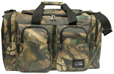 woodland camo gear bag, 22 inches